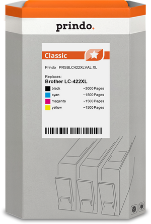 prindo-classic-xl-multipack-schwarz-cyan-magenta-gelb