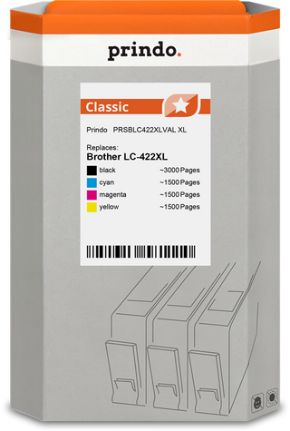 prindo-classic-xl-multipack-schwarz-cyan-magenta-gelb