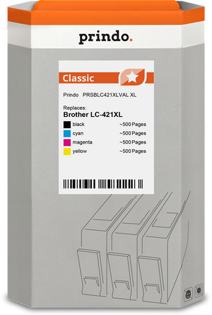 prindo-classic-xl-multipack-schwarz-cyan-magenta-gelb