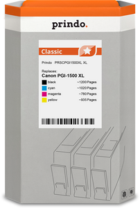 prindo-classic-xl-multipack-schwarz-cyan-magenta-gelb