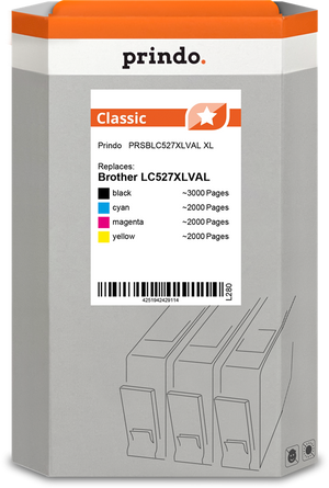 prindo-classic-xl-multipack-schwarz-cyan-magenta-gelb