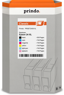 prindo-classic-xl-multipack-schwarz-cyan-magenta-gelb-cyan-hell-pink-hell