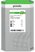prindo-green-multipack-schwarz-cyan-magenta-gelb