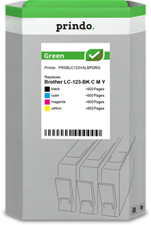 prindo-green-multipack-schwarz-cyan-magenta-gelb