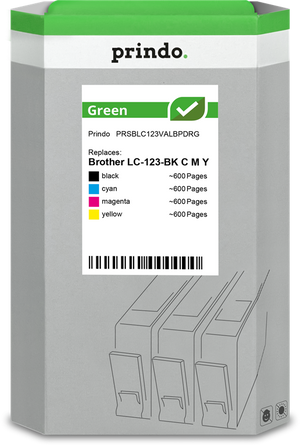 prindo-green-multipack-schwarz-cyan-magenta-gelb