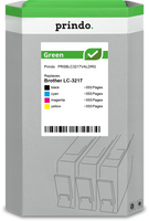 prindo-green-multipack-schwarz-cyan-magenta-gelb