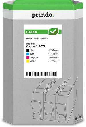 prindo-green-multipack-schwarz-cyan-magenta-gelb