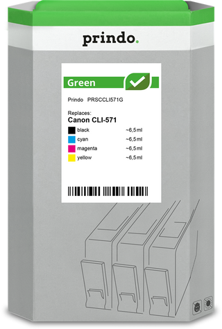 prindo-green-multipack-schwarz-cyan-magenta-gelb