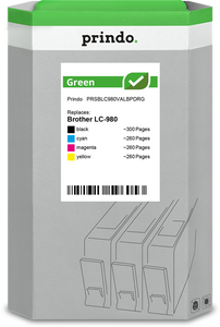 prindo-green-multipack-schwarz-cyan-magenta-gelb