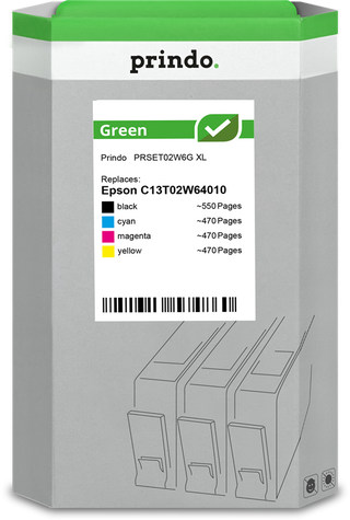prindo-green-xl-multipack-schwarz-cyan-magenta-gelb