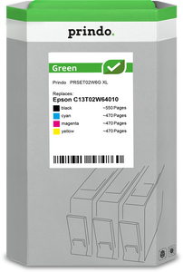 prindo-green-xl-multipack-schwarz-cyan-magenta-gelb